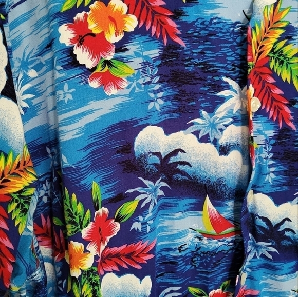 Polo Ralph Lauren Hawaiian Button Down Shirt XL - Picture 3 of 10